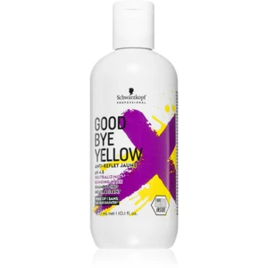 Schwarzkopf Professional Goodbye  Yellow šampón neutralizujúci žlté tóny pre farbené a melírované vlasy 300 ml