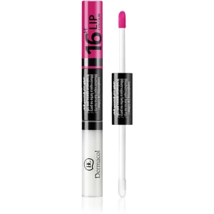 Dermacol 16H Lip Colour dlhotrvajúca dvojfázová farba a lesk na pery odtieň 21 4.8 g