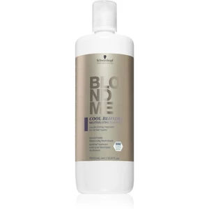 Schwarzkopf Professional Blondme Cool Blondes šampón neutralizujúci žlté tóny pre blond a melírované vlasy 1000 ml