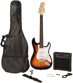 Encore E60 Blaster Pack Sunburst E-Gitarre