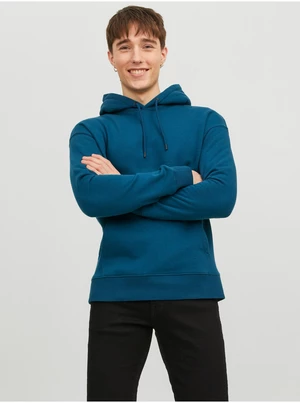 Men's Blue Basic Hoodie Jack & Jones Star