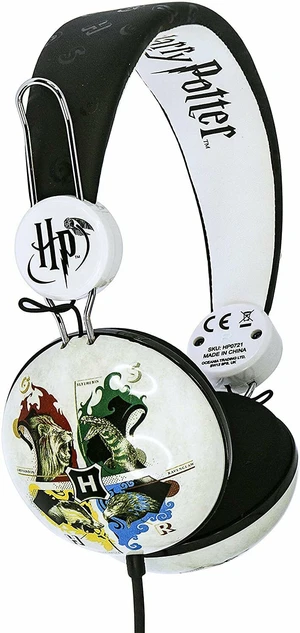 OTL Technologies Harry Potter Hogwarts Crest Blanco Auriculares para niños