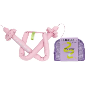 GLOV CoolCurl Heatless Haircurling Tool doplněk pro vytvarování vln kosmetická taštička Pink 1 ks