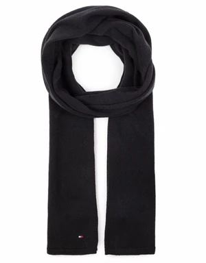 Tommy Hilfiger Scarf - FLAG KNIT SCARF black