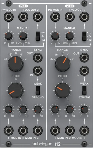 Behringer 112 DUAL VCO Sistem modular