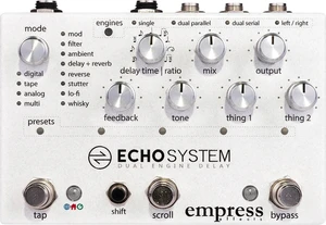 Empress Effects Echosystem Efecto de guitarra