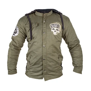 Pánská bunda W-TEC Black Heart Khaki Jacket s aramidem  Garage Built  4XL