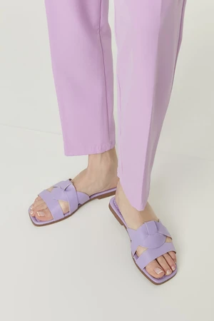 Trendyol Mules - Lilac - Flat