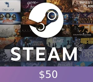 Steam Gift Card $50 CA Activation Code