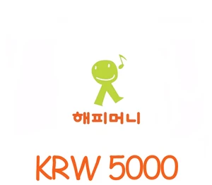 Happy Money 5000 KRW Gift Card KR