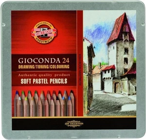 KOH-I-NOOR Gioconda Soft Estuche de lápices pastel 24 pcs