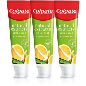 Colgate Zubní pasta s přírodními extrakty Naturals Lemon Trio 3 x 75 ml