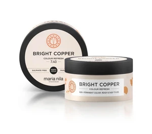 Maria Nila Jemná vyživující maska bez permanentních barevných pigmentů 7.40 Bright Copper (Colour Refresh Mask) 300 ml