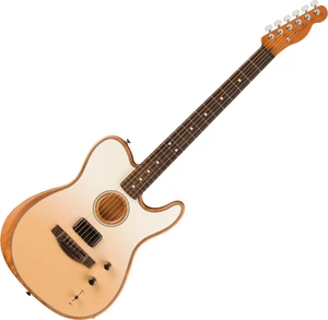 Fender FINNEAS Acoustasonic Player Telecaster RW Cappuccino Fade Elektroakusztikus gitár