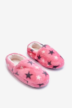 Children's insulated flip-flops in Stars Pink Meyra