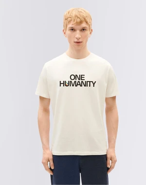 Tričko Thinking MU One Humanity T-Shirt WHITE