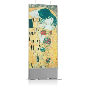 Flatyz Fine Art Gustav Klimt The Kiss dekoratívna sviečka 6x15 cm