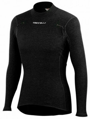 Castelli Flanders Warm Long Sleeve Sous-vêtements fonctionnels Black XL