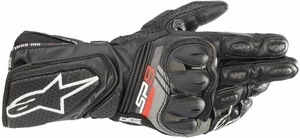 Alpinestars SP-8 V3 Leather Gloves Black S Motoros kesztyűk