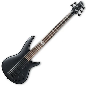 Ibanez K5-BKF Black Flat 5-saitiger E-Bass, 5-Saiter E-Bass