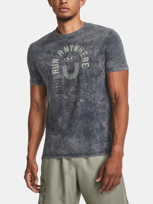 Under Armour Tričko RUN ANYWHERE TEE-BLK - Pánské