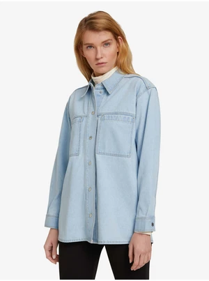 Light blue Women Denim Jacket - Women