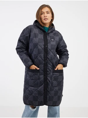 Black-gray women's quilted coat VANS Mason - Women