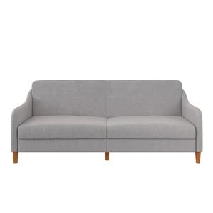 Jasnoszara sofa rozkładana 196 cm Jasper – Støraa