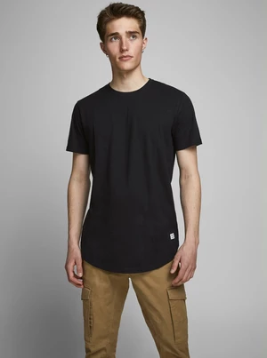 Čierne basic tričko Jack & Jones