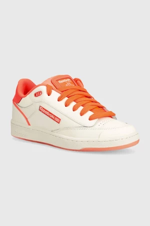 Kožené sneakers boty Reebok Classic Club C béžová barva, 100074249
