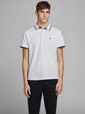 Jack & Jones Paulos Polo triko Bílá