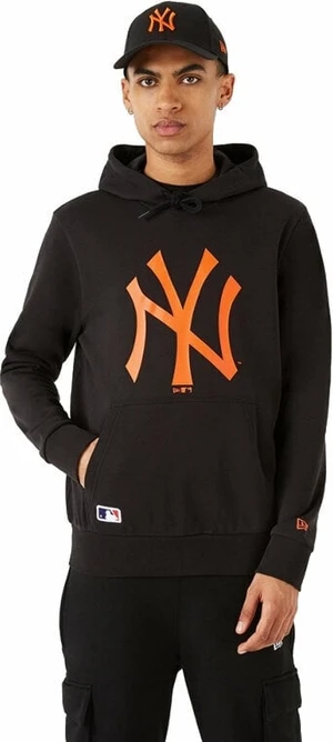 New York Yankees MLB Seasonal Team Logo Black/Orange S Hanorac