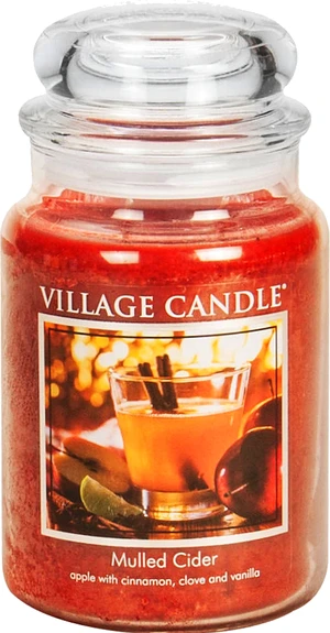 Village Candle Vonná svíčka ve skle Mulled Cider 602 g