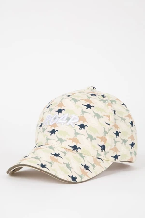 DEFACTO Boy's Patterned Cotton Baseball Basketball Cap