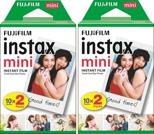 Fujifilm Instax Mini Glossy Brillant 40 pièces papier photo