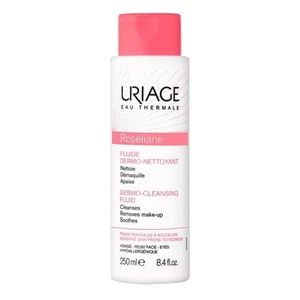 URIAGE Roséliane Dermočistiaci fluid pre citlivú pleť so sklonom k ​​začervenaniu 250 ml