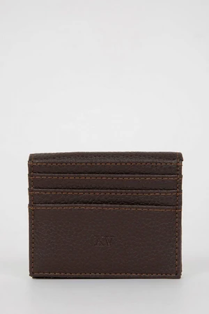 DEFACTO Men's Faux Leather Wallet