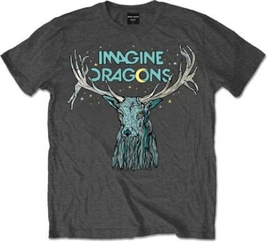 Imagine Dragons Tričko Elk In Stars Charcoal XL