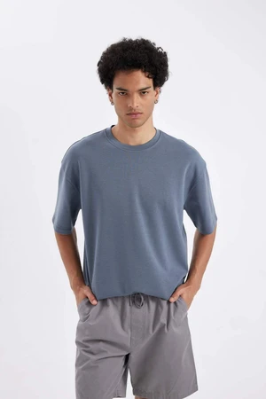 DEFACTO DFC - Oversize Fit Crew Neck Heavy Fabric Short Sleeve T-Shirt