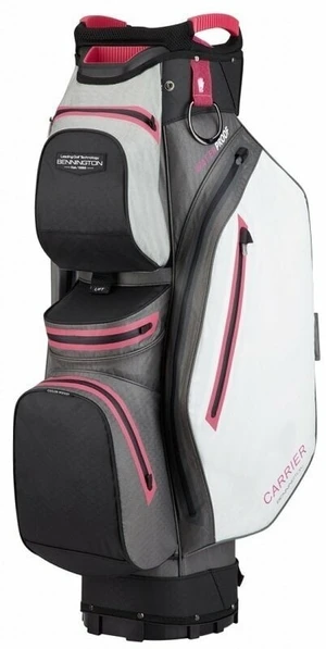 Bennington Dry CA 14 Water Resistant Canon Grey/Grey/Pink Cart Bag