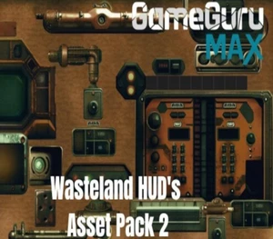 GameGuru MAX Wasteland Asset Pack - HUD's Volume 2 DLC PC Steam CD Key