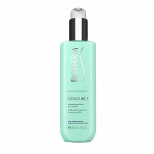 Biotherm Čistiace pleťové mlieko na normálnu až zmiešanú pleť Biosource (Purifying & Make-Up Removing Milk) 400 ml