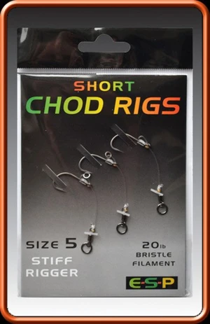 ESP návazce Short Chod Rigs vel. 8