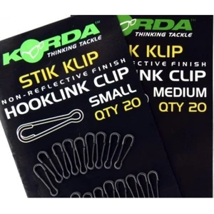 Korda klipy na návazce Stick Klips Medium 20ks