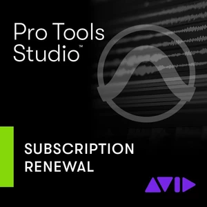 AVID Pro Tools Studio Annual Paid Annual Subscription (Renewal) Actualizaciones y Mejoras (Producto digital)