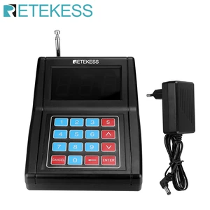 Retekess Keypad Transmitter For TD165 Restaurant Pager Wireless Calling System For Coffee Church Nursey Clinic Food Court