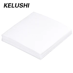 KELUSHI Wholesale Anti-static lint-free wipes dust free paper dust free paper 50pcs fiber optic tools 100*100(MM) Free Shipping