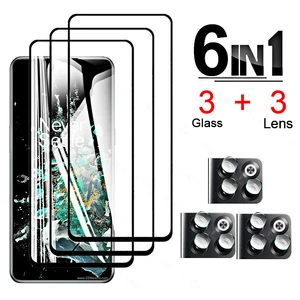 Full Cover Glass for OnePlus 10T Ace Pro 10r 150w Screen Protector 1+ 10T Tempered Glass Protective Camera Lens Film Nord N20 Se