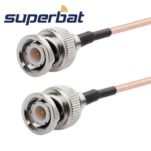 Superbat BNC Plug to Male Straight Pigtal Cable Assembly RG316 15cm RF Coaxial Cable