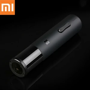 Original Xiaomi Mijia Huohou Automatic Red Wine Bottle Opener Electric Corkscrew Foil Cutter Cork Out Tool 6S Open